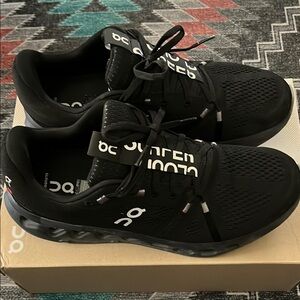 On Running Men's Cloudsurfer- All Black- size 11